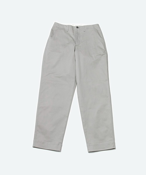 FACTOTUM(ファクトタム)の「【FACTOTUM】 Satin Stretch Wide Slacks(スラックス・メンズ・ブラック/グレー・46)」の2枚目の写真