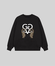ciatre レオパード柄 スウェット ciatre シアター leopard swt crew neck スウェット クルー