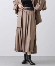 margaux | ベルテッドプリーツスカート(スカート)