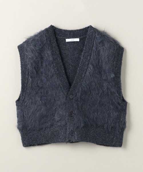 ASTRAET（アストラット）の「＜ASTRAET＞シャギー Vネックベスト（ベスト・レディース・グレー/ブラック・FREE）」の14枚目の写真