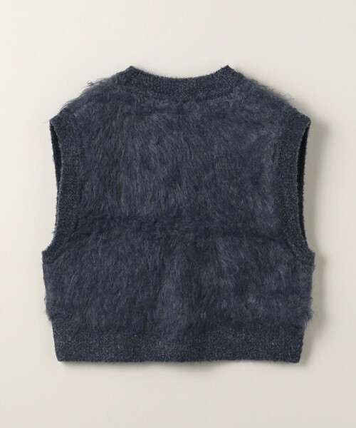 ASTRAET（アストラット）の「＜ASTRAET＞シャギー Vネックベスト（ベスト・レディース・グレー/ブラック・FREE）」の15枚目の写真