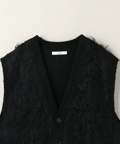 ASTRAET（アストラット）の「＜ASTRAET＞シャギー Vネックベスト（ベスト・レディース・グレー/ブラック・FREE）」の22枚目の写真