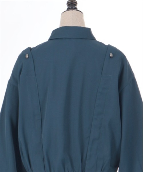 axes femme POETIQUE（アクシーズファムポエティック）の「連ボタンデザインブルゾン（ブルゾン・レディース・ブラック/グレー/ネイビー・MEDIUM）」の22枚目の写真