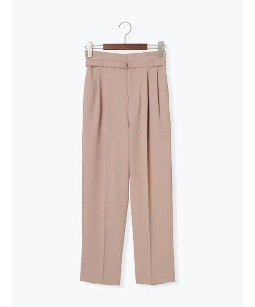 Te chichi TERRASSE（テチチテラス）の「ベルト付テーパードパンツ（その他パンツ・レディース・ブラック/モカ/ブルー・F）」の10枚目の写真