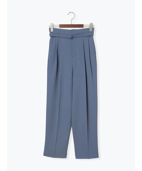 Te chichi TERRASSE（テチチテラス）の「ベルト付テーパードパンツ（その他パンツ・レディース・ブラック/モカ/ブルー・F）」の11枚目の写真