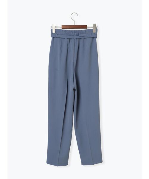 Te chichi TERRASSE（テチチテラス）の「ベルト付テーパードパンツ（その他パンツ・レディース・ブラック/モカ/ブルー・F）」の12枚目の写真