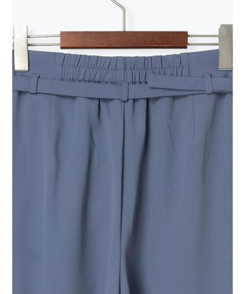Te chichi TERRASSE（テチチテラス）の「ベルト付テーパードパンツ（その他パンツ・レディース・ブラック/モカ/ブルー・F）」の16枚目の写真