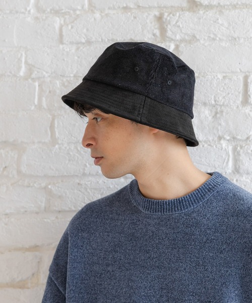 LAKOLE（ラコレ）の「コーデュロイ切替ハット / 149312（ハット・メンズ・キャメル/ブラック・9）」の14枚目の写真