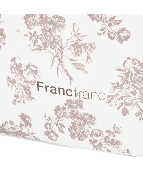 Francfranc（フランフラン）の「ロゴトート クラシックフラワー S ベージュ（トートバッグ・レディース・ベージュ・FREE）」の4枚目の写真