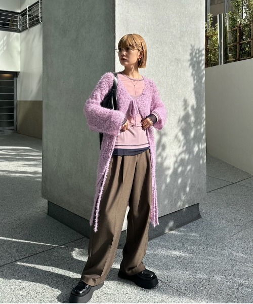 Ameri(アメリ)の「UND 2WAY CONSTRUCTIVE LEATHER BAG(ショルダーバッグ・レディース・レッド/ブラック/カーキ・FREE)」の17枚目の写真