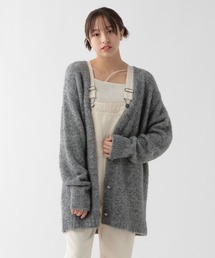 GLOBAL WORK | ラメシャギーミドルカーディガン/AND YUA ANY/115782(カーディガン/ボレロ)