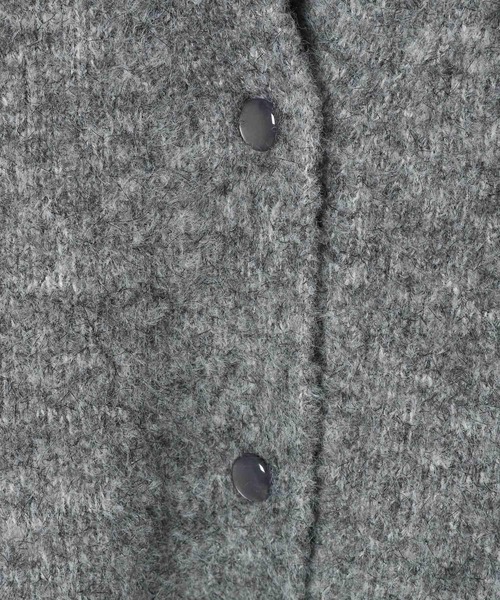 GLOBAL WORK（グローバルワーク）の「ラメシャギーミドルカーディガン/AND YUA ANY/115782（カーディガン/ボレロ・キッズ・アイボリー/グレー・160cm/150cm）」の7枚目の写真