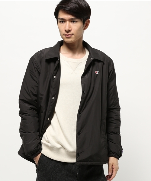 Champion(チャンピオン)の「メンズ チャンピオン アクションスタイル コーチジャケット 裏ボア Champion AS COACH JACKET C3-G611(ナイロンジャケット・メンズ・ブラック/バーガンディー/グリーン/ネイビー・LARGE/MEDIUM)」の11枚目の写真