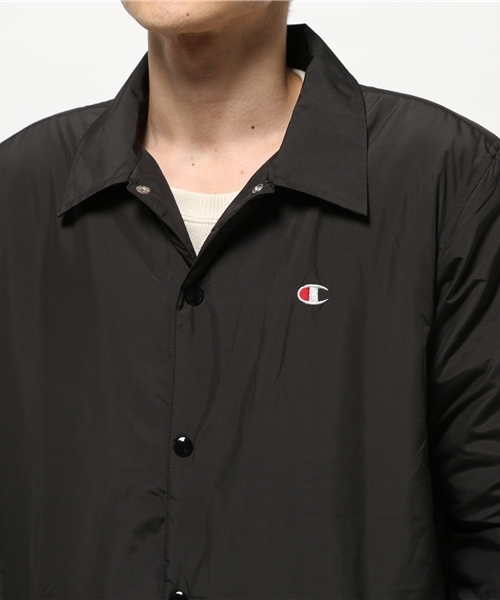 Champion(チャンピオン)の「メンズ チャンピオン アクションスタイル コーチジャケット 裏ボア Champion AS COACH JACKET C3-G611(ナイロンジャケット・メンズ・ブラック/バーガンディー/グリーン/ネイビー・LARGE/MEDIUM)」の5枚目の写真