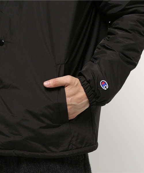 Champion(チャンピオン)の「メンズ チャンピオン アクションスタイル コーチジャケット 裏ボア Champion AS COACH JACKET C3-G611(ナイロンジャケット・メンズ・ブラック/バーガンディー/グリーン/ネイビー・LARGE/MEDIUM)」の6枚目の写真