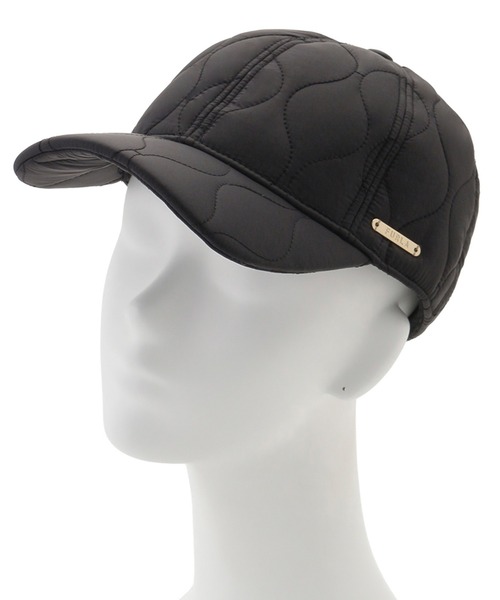 FURLA（フルラ）の「キャップ キルティング "ロゴプレート"（キャップ・レディース・ベージュ/ブラック/グレー/オフホワイト/オリーブ・MEDIUM）」の15枚目の写真