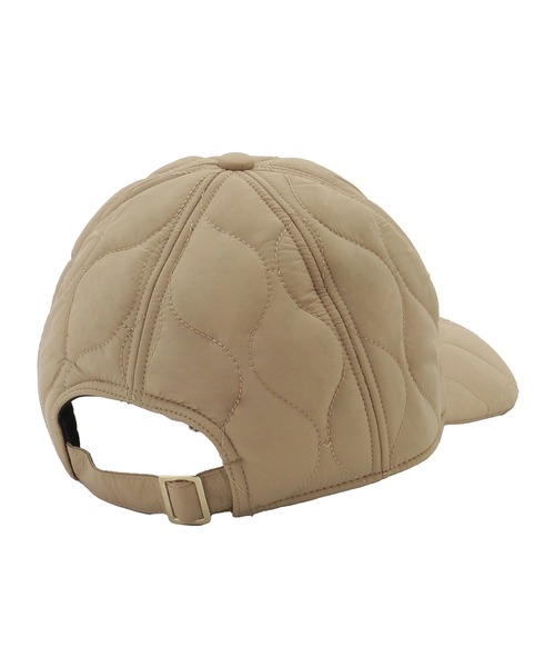 FURLA（フルラ）の「キャップ キルティング "ロゴプレート"（キャップ・レディース・ベージュ/ブラック/グレー/オフホワイト/オリーブ・MEDIUM）」の18枚目の写真