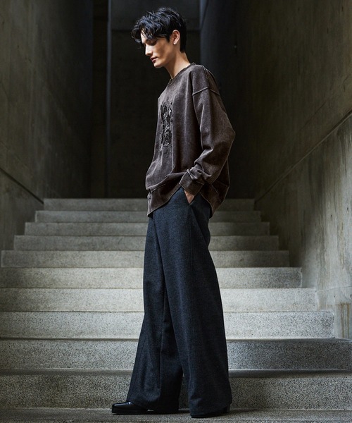 CLEL（クレイル）の「【CLEL】Heavyweight Embroidery Design Sweat