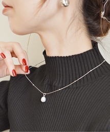 styiro | ニッケルフリー 一粒パールビーズネックレス(ネックレス)