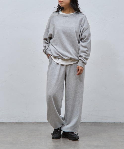 COLONY 2139（コロニートゥーワンスリーナイン）の「ポケット刺繍スウェットパンツ（スウェットパンツ・レディース・ブラウン/ネイビー/ブラック/グレー・FREE）」の21枚目の写真