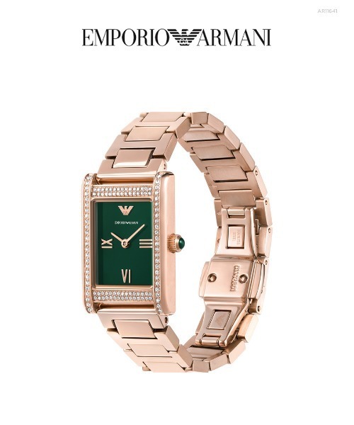 EMPORIO ARMANI(エンポリオアルマーニ)の「エンポリオ・アルマーニ 腕時計 レディース アナログ ステンレス AR11641(アナログ腕時計・レディース・ピンクゴールド・FREE)」の8枚目の写真