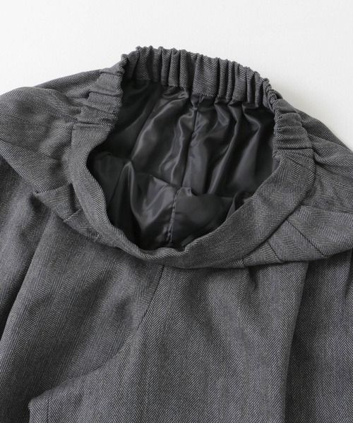 セール】メランジヘリンボーンギャザーワイドパンツ（その他パンツ