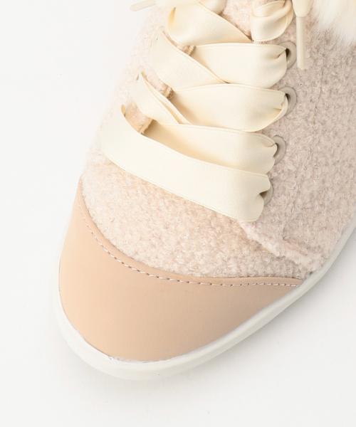 Feroux（フェルゥ）の「インヒールレースUPスニーカー（スニーカー・レディース・ピンク系/グレー系/ネイビー系・MEDIUM/SMALL/LARGE）」の8枚目の写真