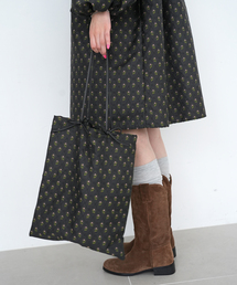 SLOBE citron. | 《WEB限定》SLOBE citron.フラワージャガードトートバッグ(トートバッグ)