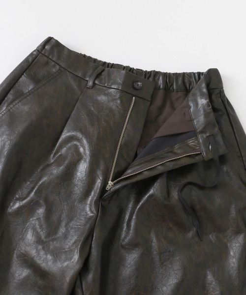 SENSE OF PLACE by URBAN RESEARCH（センスオブプレイスバイアーバンリサーチ）の「FLタックワイドパンツ（その他パンツ・メンズ・ブラック/ブラック系その他・MEDIUM/LARGE）」の16枚目の写真