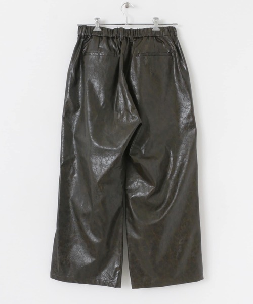 SENSE OF PLACE by URBAN RESEARCH（センスオブプレイスバイアーバンリサーチ）の「FLタックワイドパンツ（その他パンツ・メンズ・ブラック/ブラック系その他・MEDIUM/LARGE）」の18枚目の写真