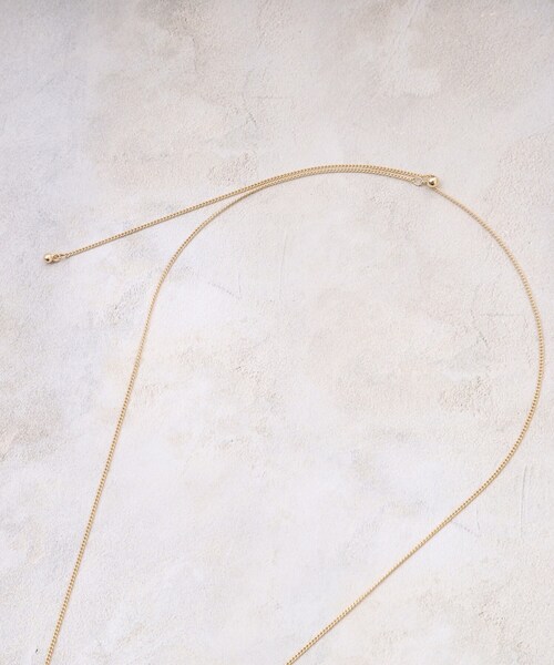 OPAQUE.CLIP（オペークドットクリップ）の「◆エポリングネックレス（ネックレス・レディース・ゴールド系/シルバー系・00）」の6枚目の写真