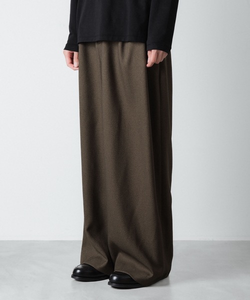 ato（アトウ）の「LANATEC WIDE PANTS（その他パンツ）」 - WEAR