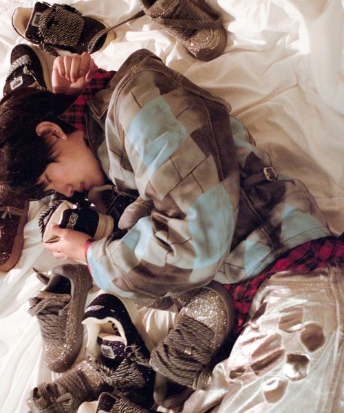 MASU(エムエーエスユー)の「"MASU X EPT" DREAM FAT SNEAKERS(スニーカー・メンズ・ネイビー/ブラウン/シルバー・26.5cm/27cm/27.5cm/28cm)」の6枚目の写真