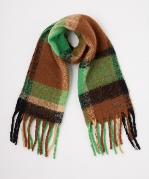 SHAGGY CHECK MUFFLER シャギー チェック マフラー（マフラー）｜SLY