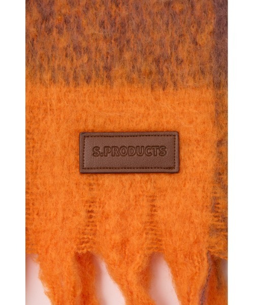 SHAGGY CHECK MUFFLER シャギー チェック マフラー（マフラー）｜SLY