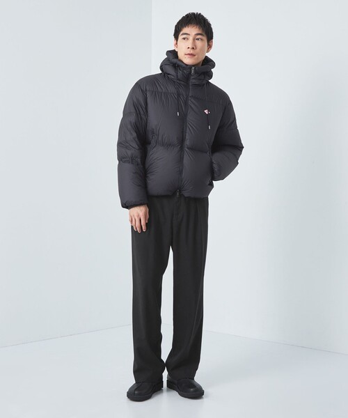 green label relaxing(グリーンレーベルリラクシング)の「Morley 1プリーツ ワイドパンツ(その他パンツ・メンズ・グレー/ブラック/ダークグレー・S/M/L)」の5枚目の写真
