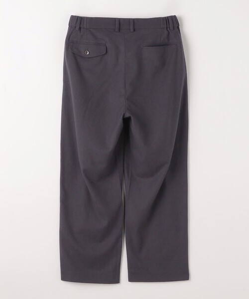 green label relaxing(グリーンレーベルリラクシング)の「Morley 1プリーツ ワイドパンツ(その他パンツ・メンズ・グレー/ブラック/ダークグレー・S/M/L)」の11枚目の写真