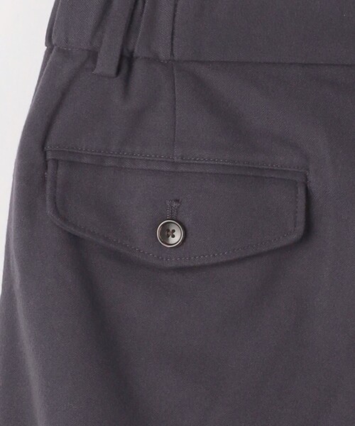 green label relaxing(グリーンレーベルリラクシング)の「Morley 1プリーツ ワイドパンツ(その他パンツ・メンズ・グレー/ブラック/ダークグレー・S/M/L)」の15枚目の写真