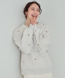 Cutie Blonde | 【洗える/S-LL/SHOO WARM】あったか裏起毛 刺繍アソートスウェット(スウェット)