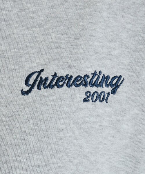 Cutie Blonde（キューティーブロンド）の「◆【洗える/S-LL/SHOO WARM】あったか裏起毛 刺繍アソートスウェット（スウェット・レディース・チャコール/ライトグレー系1/グレー系・04/03/02/01）」の7枚目の写真