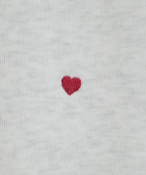 Cutie Blonde（キューティーブロンド）の「◆【洗える/S-LL/SHOO WARM】あったか裏起毛 刺繍アソートスウェット（スウェット・レディース・チャコール/ライトグレー系1/グレー系・04/03/02/01）」の16枚目の写真