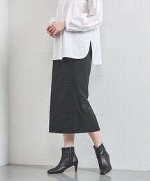 UNITED ARROWS | ドット ジャガード タイトスカート(スカート)