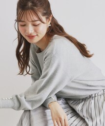 ◆《6color/XS-LLsize》ボートネックドルマンニット【洗濯機洗い可】