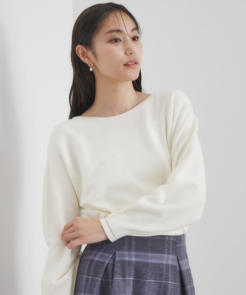 index（インデックス）の「《6color/XS-LLsize》ボートネック