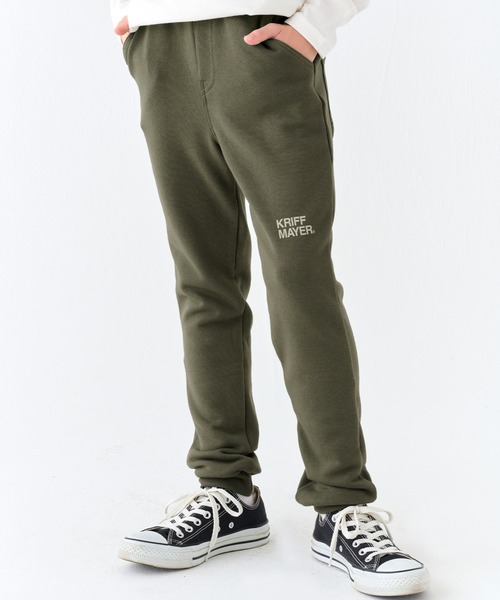 KRIFF MAYER Kid's Collection（クリフメイヤーキッズコレクション）の「マイニチスウェットパンツ（スウェットパンツ・キッズ・チャコール/カーキ/ネイビー/グレー・170/160/150/140/130/120）」の3枚目の写真