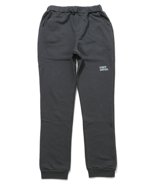 KRIFF MAYER Kid's Collection（クリフメイヤーキッズコレクション）の「マイニチスウェットパンツ（スウェットパンツ・キッズ・チャコール/カーキ/ネイビー/グレー・170/160/150/140/130/120）」の2枚目の写真