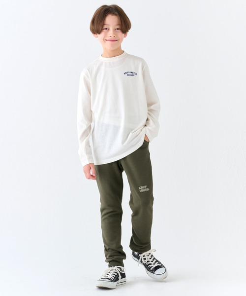 KRIFF MAYER Kid's Collection（クリフメイヤーキッズコレクション）の「マイニチスウェットパンツ（スウェットパンツ・キッズ・チャコール/カーキ/ネイビー/グレー・170/160/150/140/130/120）」の9枚目の写真