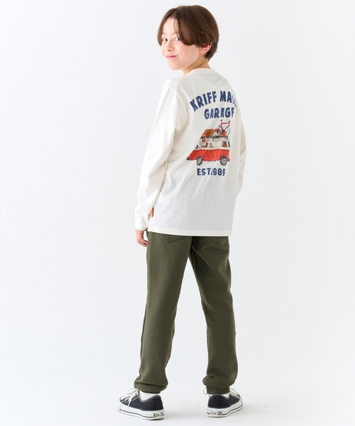 KRIFF MAYER Kid's Collection（クリフメイヤーキッズコレクション）の「マイニチスウェットパンツ（スウェットパンツ・キッズ・チャコール/カーキ/ネイビー/グレー・170/160/150/140/130/120）」の11枚目の写真