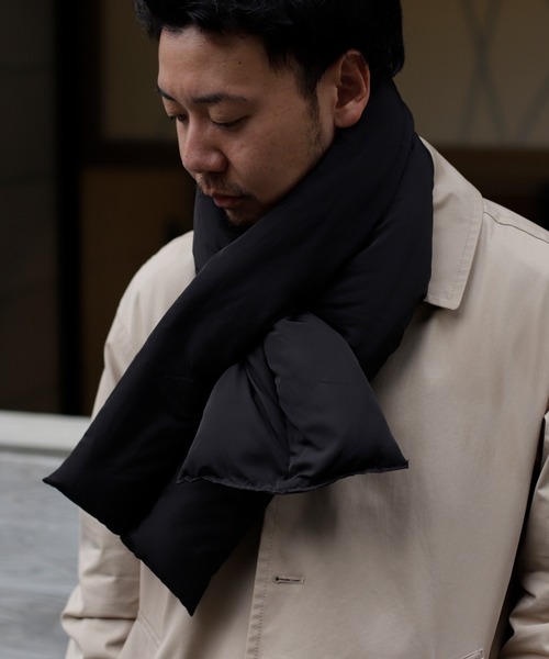 VitaFelice（ヴィータフェリーチェ）の「ボリュームナイロンマフラー（マフラー・レディース・ベージュ/カーキ/ブラック・FREE）」の18枚目の写真