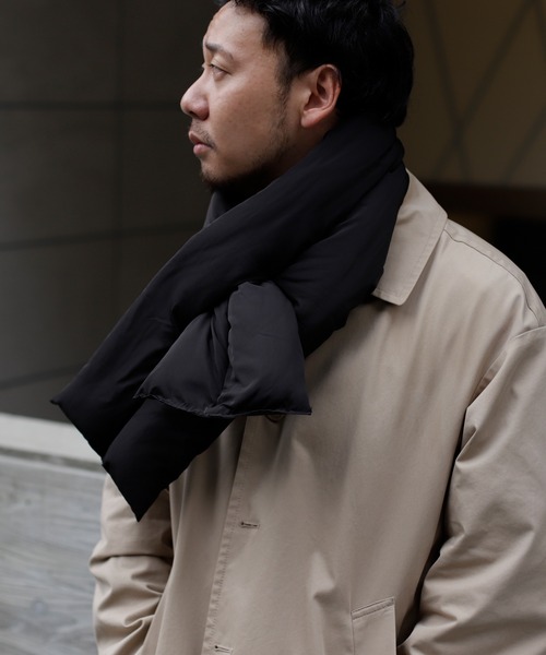 VitaFelice（ヴィータフェリーチェ）の「ボリュームナイロンマフラー（マフラー・レディース・ベージュ/カーキ/ブラック・FREE）」の19枚目の写真